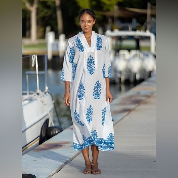 Bindu Clarissa Cotton tunic Dress - Picture 1 of 5